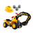 Ride On Push Car Bulldozer Digger Toy With Safety Helmet And Working Shovel TY342975 By CW