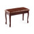 Solid Wood Pu Leather Piano Bench With Storage-Brown JV10319CF By CW