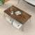 43.5 Inch Wooden Rectangular Coffee Table With Metal Legs HW60876 By CW