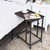 Laptop Holder Sofa Multiple Side End Mobiletable Black Hw61494Sl By Cw