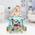 2 In 1 Baby Walker With Activity Center Blue Ty579466Bl By Cw