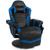 Ergonomic High Back Massage Gaming Chair With Pillow-Blue HW63196NY By CW