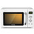 0.9 Cu.Ft Retro Countertop Compact Microwave Oven-White ES10051WH By CW