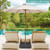 Fillable Umbrella Base With 2 Sandbags And Dust-Proof Cover NP10821 By CW