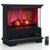 27 Inch Freestanding Fireplace With Remote Control-Black FP10560US-DK By CW