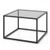 27.5 Inch Home Square Tea Table With Heavy-Duty Metal Frame-Gray HV10495HS By CW