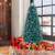 5 6 7 Ft Pre Lit Fiber Optic Christmas Tree With 148 185 226 Multi Color Led Lights And Top Star Light 6 Ft Cm22749Us By Cw