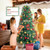 5/6/7 Ft Pre-Lit Fiber Optic Christmas Tree With 148/185/226 Multi-Color Led Lights And Top Star Light-7 Ft CM22750US By CW