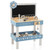 Kids Play Tool Workbench Set With 61 Pcs Tool And Parts Set-Blue TM10077BL By CW