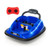 12V Kids Bumper Car Ride On Toy With Remote Control And 360 Degree Spin Rotation-Blue TQ10125US-BL By CW