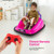 12V Kids Bumper Car Ride On Toy With Remote Control And 360 Degree Spin Rotation-Pink TQ10125US-PI By CW