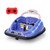 12V Kids Bumper Car Ride On Toy With Remote Control And 360 Degree Spin Rotation-Purple TQ10125US-ZS By CW