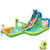 Inflatable Water Slide Giant Water Park 9-In-1 For Kids Backyard Fun With 735W Blower NP11236+EP24683 By CW