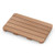 Waterproof Hips Spa Shower Mat For Bathroom With Non Slip Foot Pads-Brown BA8032CF By CW