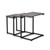 3 Pieces Multifunctional Coffee End Table Set-Oak JV11186OA By CW