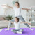 6 X 2 Ft Tri Fold Gym Mat With Handles And Removable Zippered Cover Purple Fh10093Pu By Cw