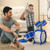 Kids Drum Set Educational Percussion Musical Instrument Toy With Bass Drum-Blue TM10059BL By CW