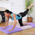 6 X 2 Ft Tri Fold Gym Mat With Handles And Removable Zippered Cover Pink Purple Fh10093Pp By Cw
