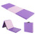 6 X 2 Ft Tri-Fold Gym Mat With Handles And Removable Zippered Cover-Pink & Purple FH10093PP By CW