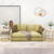 16 Inch Marble Top Round Side Table With Golden Metal Frame For Living Room Bedroom-1 Piece JV11113GD-1 By CW