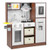 Kids Modern Toy Kitchen Playset With Attractive Lights And Sounds-Coffee TP10163CF By CW