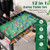 12 In 1 Combo Game Table Set With Foosball Air Hockey Pool Chess And Ping Pong Uy10055 By Cw