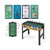 12-In-1 Combo Game Table Set With Foosball Air Hockey Pool Chess And Ping Pong UY10055 By CW