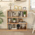 Concave Bookshelf 3 Shelf Open Bookcase With Anti Toppling Device For Living Room Study Office Cb10613 1 By Cw