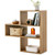 Convex Bookshelf 3-Shelf Open Bookcase Room Organizer With Anti-Toppling Device CB10613-A By CW