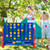 Jumbo 4 To Score Connect Game Set With Carrying Bag And 42 Coins Red Tm10103Re By Cw