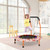 36 Inch Mini Trampoline With Colorful Led Lights And Bluetooth Speaker Orange Tw10086Or By Cw