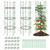 3-Pack Garden Trellis 40 Inch Tall Plant Support Stands With Clips And Ties-M GT4170GN By CW