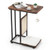 C- Shaped Cat Side Table Cat Tree With Scratching Board-Rustic Brown PV10131CF By CW
