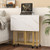 3 Piece Dining Table Set With 6-Bottle Wine Rack-White JV11230WH By CW