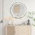 Defogging Led Bathroom Mirror With Stepless 3 Colors Temperature BA8043CA By CW