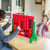 Jumbo 4 To Score Connect Game Set With Carrying Bag And 42 Coins Green Tm10103Gn By Cw