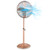 16 Inch Pedestal Standing Fan Oscillating Pedestal Fan With 3 Speeds And Adjustable Height-Copper ES10357US-CP By CW