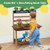 Wooden Potting Bench Table Outdoor Mud Kitchen With Solid Fir Wood Frame-Natural TY347735NA By CW