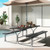 6 Feet Picnic Table Bench Set With Hdpe Tabletop For 8 Person-Black NP11266BK+ By CW
