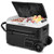 Dual Zone 12V 42Qt Car Refrigerator For Vehicles Camping Travel Truck Rv Boat Outdoor And Home Use FP10735US-BK By CW
