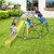 13.3 Ft Climbing Dome Geometric Dome Climber With Extended Wavy Slide And 2 Rest Platforms-Multicolor NP11620YW By CW