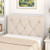 Upholstered Headboard For Twin Size Bed With Fabric Upholstery Beige Hu10703Be By Cw