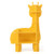 Kids Bookcase Toy Storage Organizer With Open Storage Shelves-Giraffe TP10191YE By CW