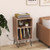 Record Player Stand With Charging Station For Living Room Bedroom Walnut Jv11580Us Wt By Cw