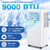 9000 Btu Portable Air Conditioner 3 In 1 Ac Unit With Fan And Dehumidifier FP10740US-WH By CW