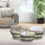 Natural Canes Grass Baskets Stackable Storage Bins Set Of 3 With Hollowed Handles Jz10264 By Cw