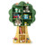 Green Kids Bookcase Shelf Toy Storage Organizer With Open Storage Shelves TP10193GN By CW