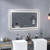 Led Bathroom Mirror Wall Mounted Rectangle Mirror With 3-Color Dimmable Lights-L BA8062CA By CW