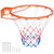15 Inch Basketball Rim Goal Replacement With All Weather Net And Mounting Hardware-Orange SP37876OR By CW