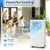 10000 Btu Portable Air Conditioner 3 In 1 Floor Ac Unit With Fan And Dehumidifier Fp10580Us Wh By Cw